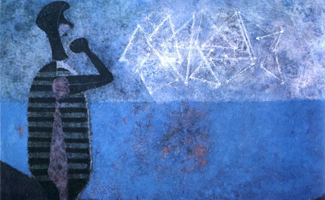 Aspecto de "La gran galaxia", una de las obras que se exhibirán en la muestra. (FOTO: Archivo EL UNIVERSAL)