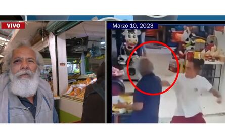 VIDEO: "Yo me llevo bien con la gente del rumbo"; denuncian agresión sin motivo a adulto mayor en Ecatepec