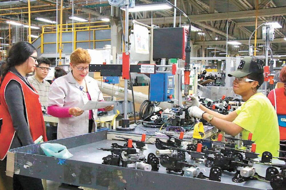 De acuerdo con la secretaria del Trabajo local, María Estela Chavira Martínez, la industria y el comercio presentaron un positivo dinamismo en lo que va del año. Foto: Archivo. EL UNIVERSAL