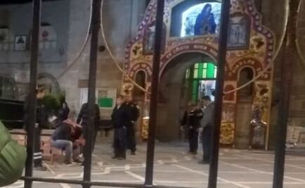 Intentan linchar a presunto ladrón de limosnas en Cuajimalpa