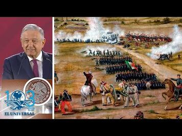 Clase de historia de AMLO en la conferencia matutina