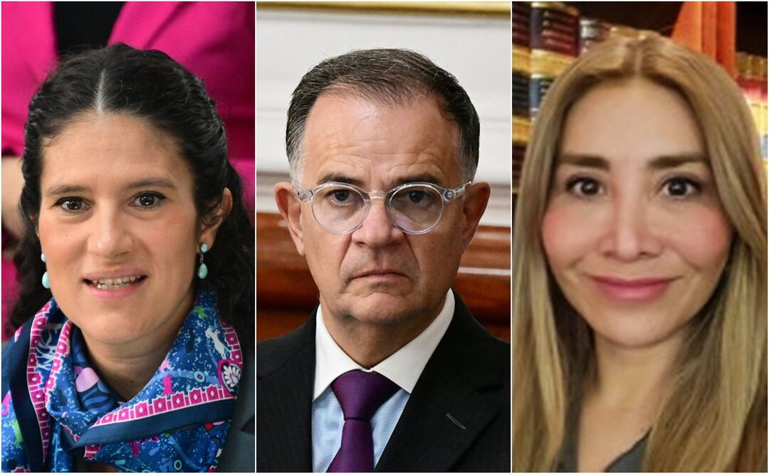 El Consejo Judicial Ciudadano eligió la terna para ocupar la titularidad de la Fiscalía General de Justicia de CDMX: Bertha María Alcalde Luján, Ulrich Richter Morales y Anaid Valero Manzano : Foto: Especial