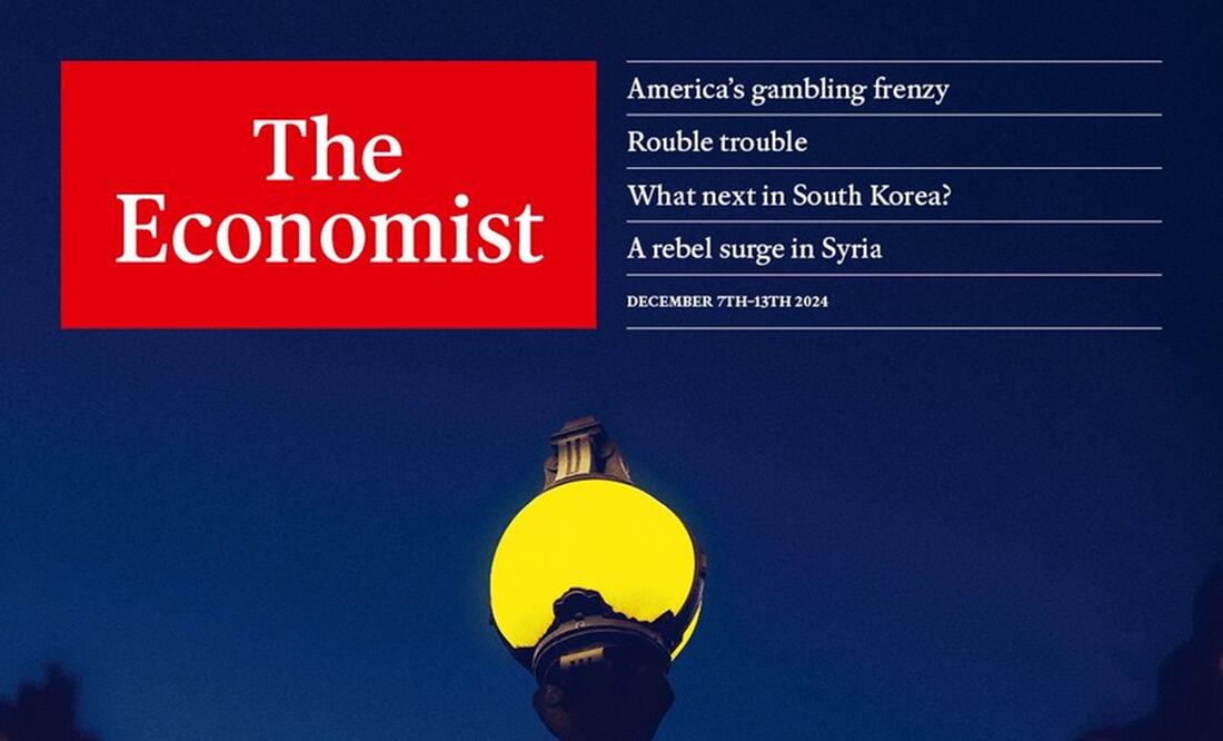 Portada de The Economist sobre la crisis política en Francia. Foto: tomada de X