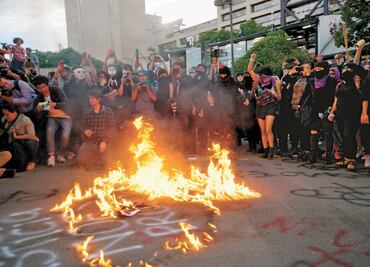 La furia se adueñó de las calles de la colonia Juárez
