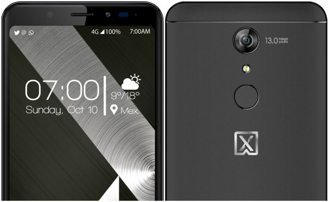 Lanix L1400, un smartphone que integra características y funciones avanzadas como una cámara dual, lector de huella digital