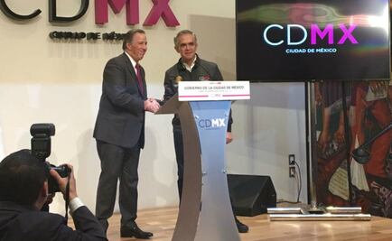 Meade y Mancera se reúnen a dialogar acuerdo económico de reconstrucción