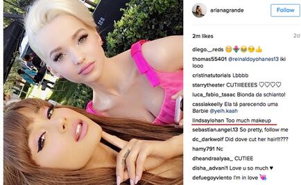 Lindsay Lohan critica a Ariana Grande
