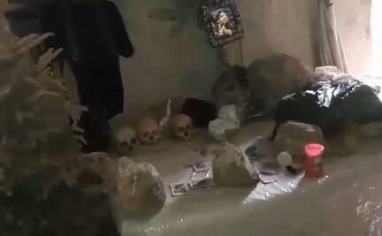 Detienen a profanador de tumbas en Tekit, Yucatán; tenía al menos 10 cráneos humanos