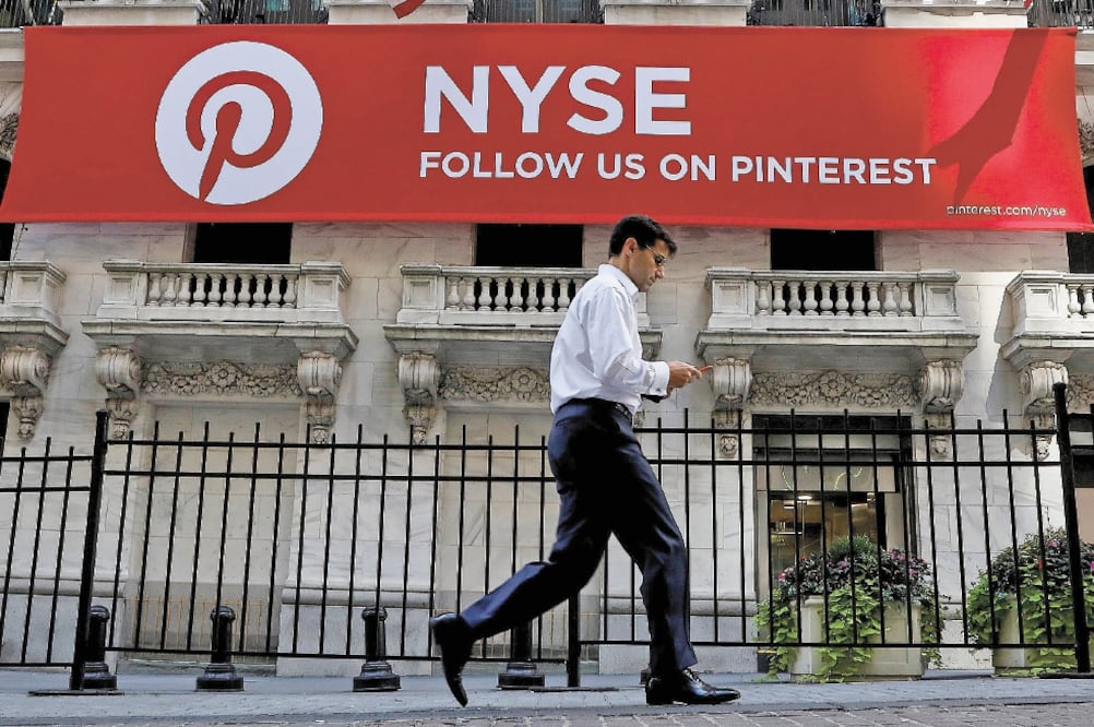 La Bolsa Mexicana de Valores informó que la red social Pinterest llegaba al mercado mexicano como parte del crecimiento del Sistema Internacional de Cotizaciones. Foto/ARCHIVO EL UNIVERSAL