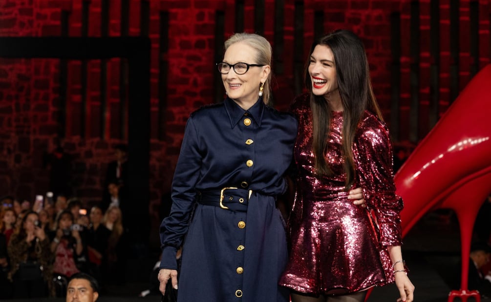 El Museo Anahuacalli se convirtió en el escenario de moda y cine con la presentación de “El Diablo Viste a la Moda 2”. Foto: Hugo Salvador / El Universal