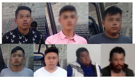 Arrestan a 7 por robar tiendas en Ecatepec