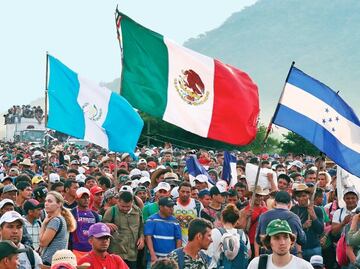 Tijuana, flooded by migrants