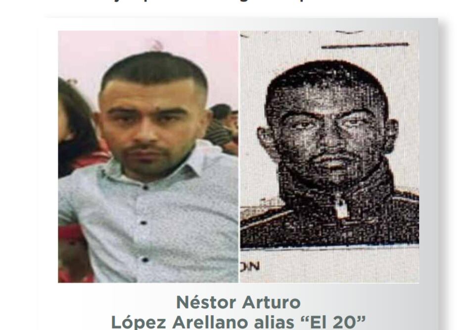 Néstor Arellano, alias "El 20". foto: Especial