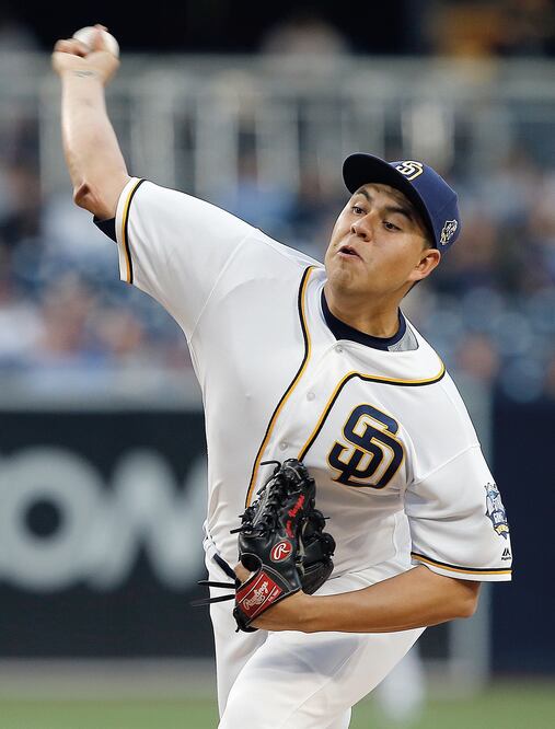 César es el segundo lanzador más efectivo entre los mexicanos en GL (ALEX GALLARDO. AP)