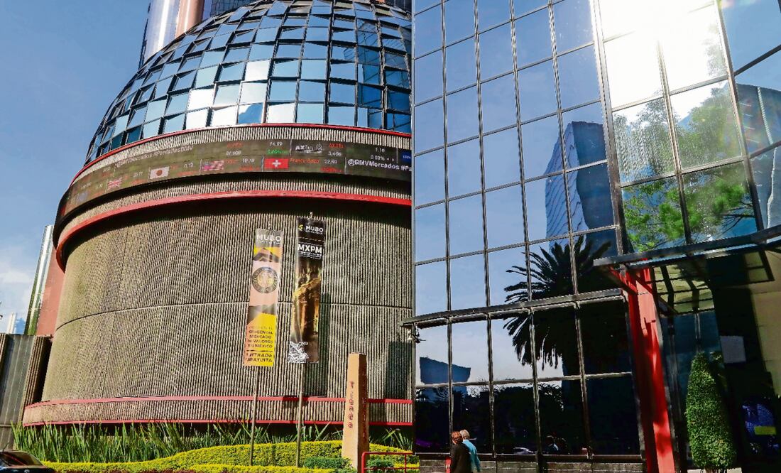 Bolsa Mexicana de Valores. Foto: Archivo / EL UNIVERSAL