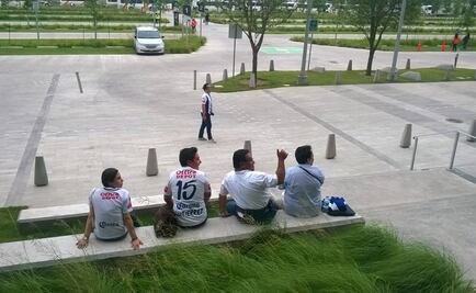 Aficionados del Pachuca que logran "la gloria de una Final"
