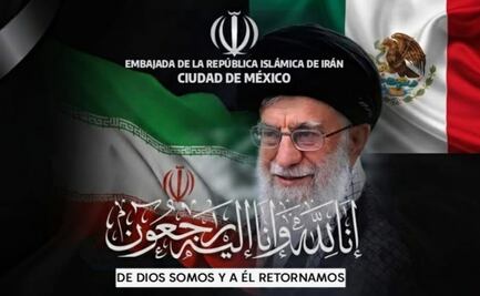 Embajada de Irán en México abre libro de condolencias por muerte de líder supremo en conflicto; invita a funcionarios a dejar mensajes