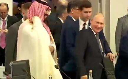 Putin saluda efusivamente a príncipe heredero saudita en Cumbre del G20