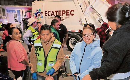 En Ecatepec han recolectado 750 toneladas de basura en la noche