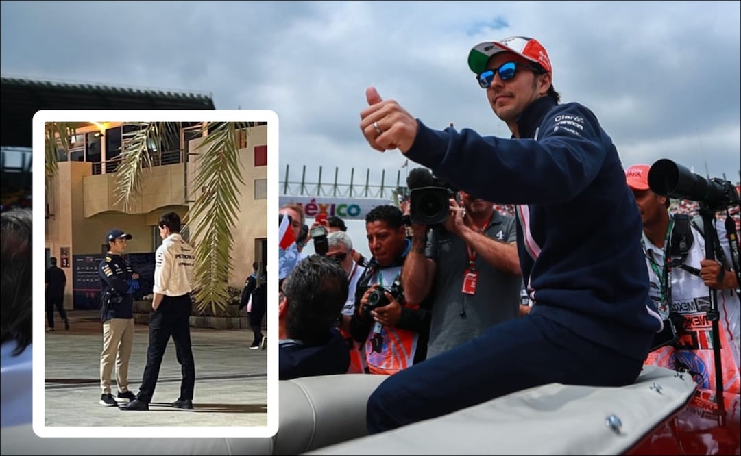 Una charla con Toto Wolff ha creado especulaciones sobre el futuro de Checo Pérez - Foto: Imago 7 y Cristóbal Rosaleny