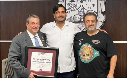 Rinden reconocimiento póstumo a José Sulaimán; reconocen su legado en Reynosa