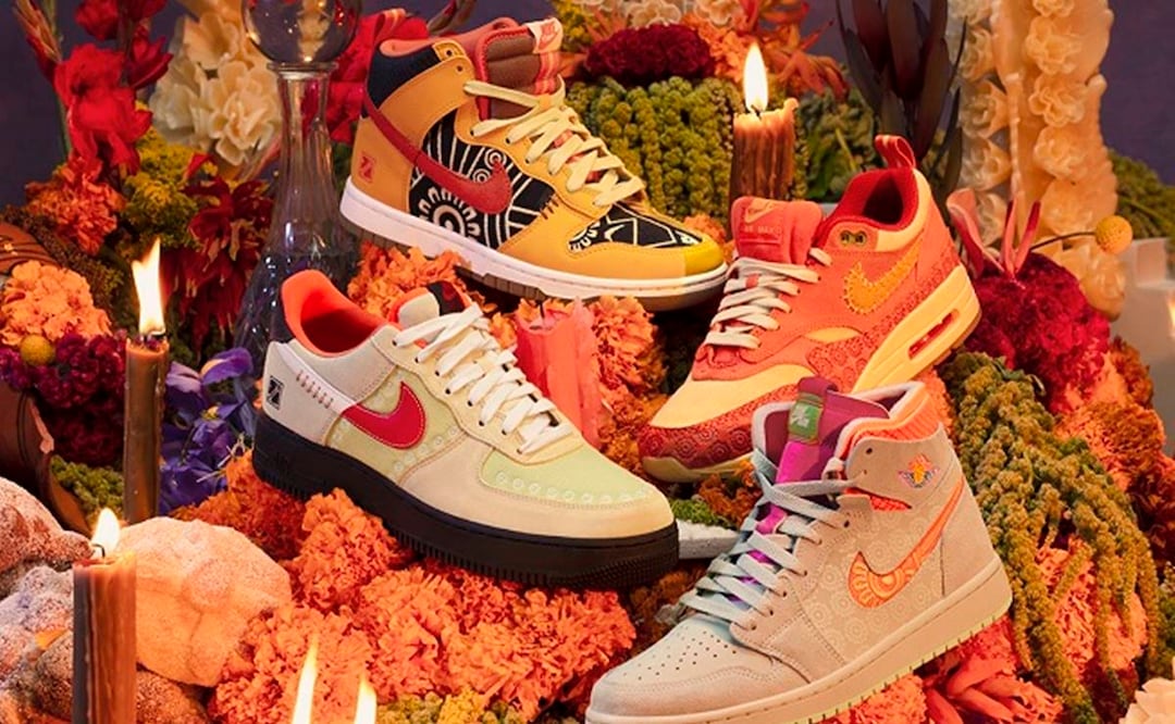 Por cuarto año consecutivo, Nike lanza una colección por el Día de Muertos / Foto: Nike