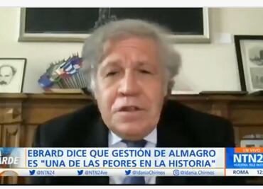 Almagro le regresa el dardo a Ebrard: "yo le deseo que ninguna obra más se le derrumbe"
