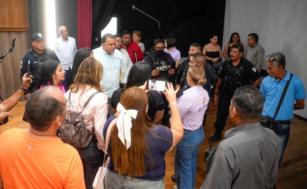 Durante su primer mensaje institucional, Echeverría Guerrero aseguró que el gobierno municipal continuará trabajando con normalidad. | Foto: Especial.