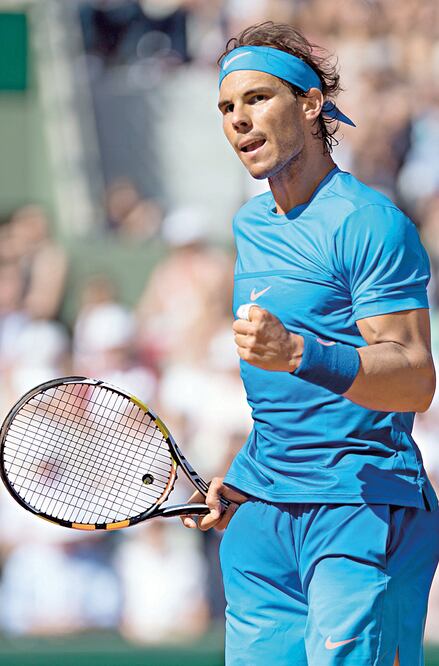 Sobre la arcilla parisina Nadal registra sólo dos derrotas; en 2009 ante Robin Soderling y el año pasado con Novak Djokovic (ARCHIVO. EL UNIVERSAL)