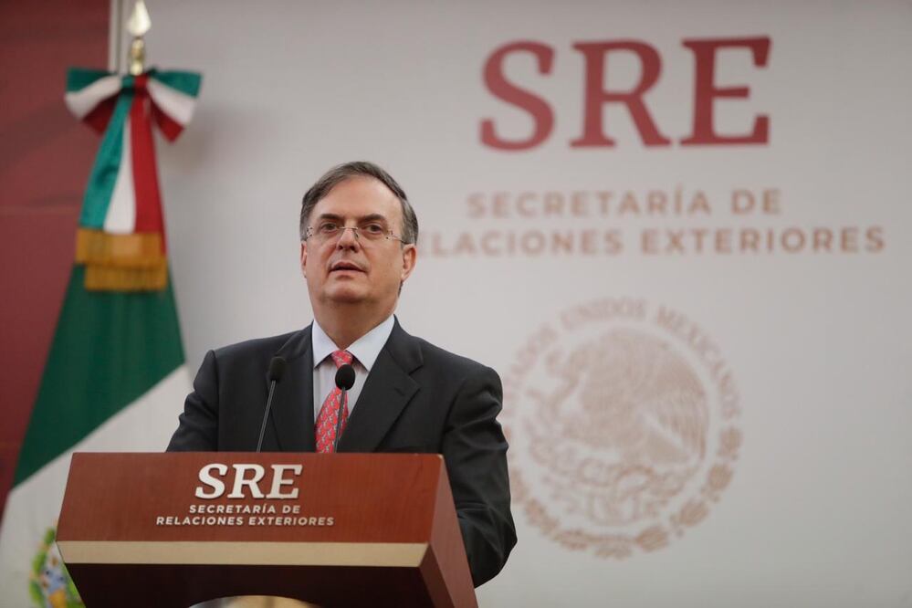 El secretario de Relaciones Exteriores, Marcelo Ebrard, informó que México accedió a darle asilo político a Evo Morales (Foto: Iván Stephens / EL UNIVERSAL)