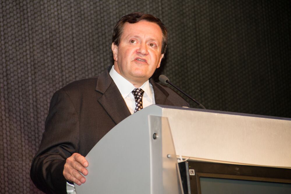 "México ha sido de los países de menor volatilidad en el mundo, eso muestra la solidez de la economía mexicana, [por] las buenas decisiones que ha tomado el gobierno" José María Zas, Presidente de la American Chamber Mexico (ARCHIVO. EL UNIVERSAL)