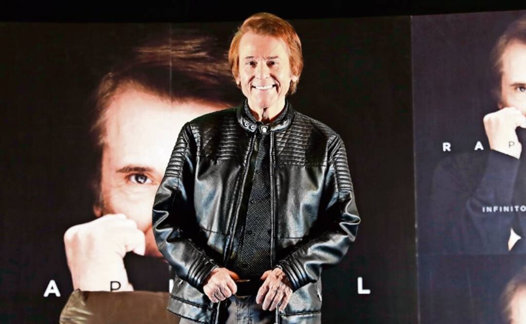 Es más que un premio, dijo Raphael sobre el reconocimiento que le dará Madrid Foto:Archivo