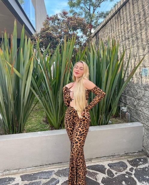 Maya Nazor, novia de Santa Fe Klan, se corona como la reina del animal print con estos 3 looks