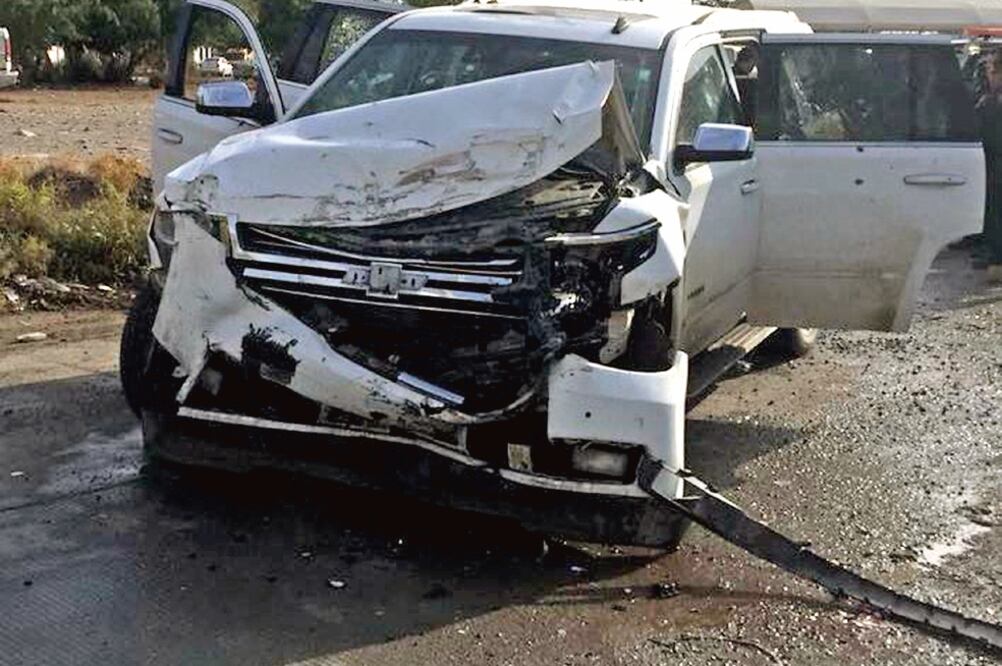 Respuest a. Policías estatales de Tamaulipas repelieron ayer agresiones de gente armada en Reynosa. (JULIO LOYA. EL UNIVERSAL)