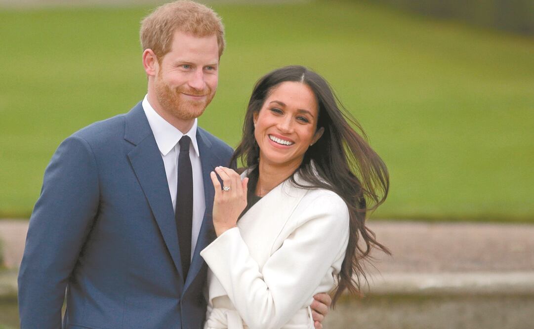 Harry y Meghan Markle. Foto: AFP