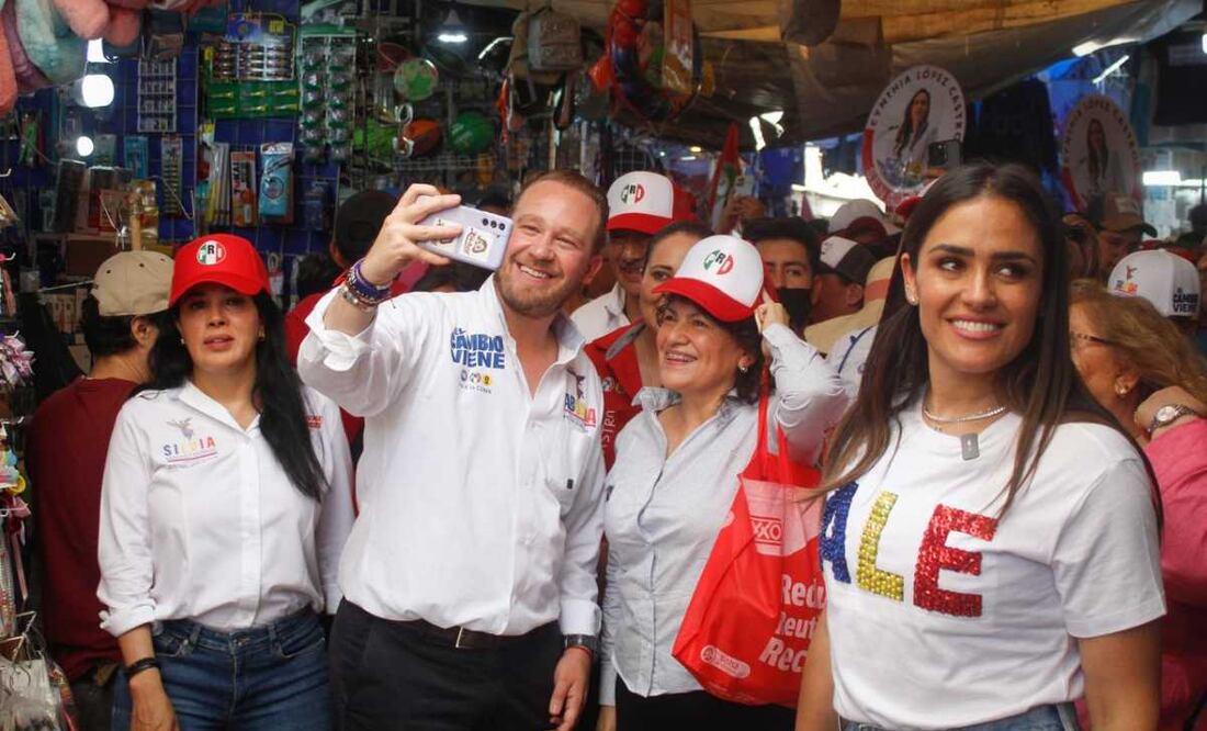 Santiago Taboada candidato a la Jefatura de Gobierno de la coalición Va X La CDMX. Foto: Luis Camacho. EL UNIVERAL