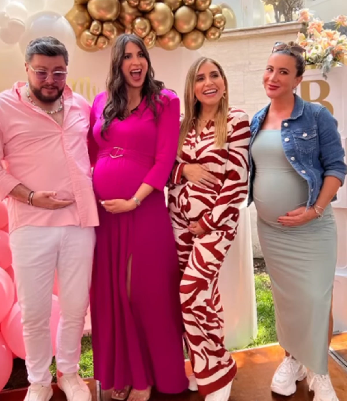 Paul Stanley y Joely Bernat celebraron el baby shower de su hija este fin de semana.
Foto: Instagram