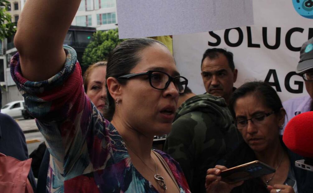 "El Sacmex tiene hasta el 13 de mayo para volver a responderle a la CNDH, porque esa información no es suficiente", dijo Alicia Camps vecina de la alcaldía Benito Juárez. Foto: Rafael García. EL UNIVERSAL