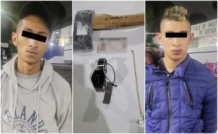 Detienen a dos que estarían relacionados con asalto a joyería en Plaza Lindavista