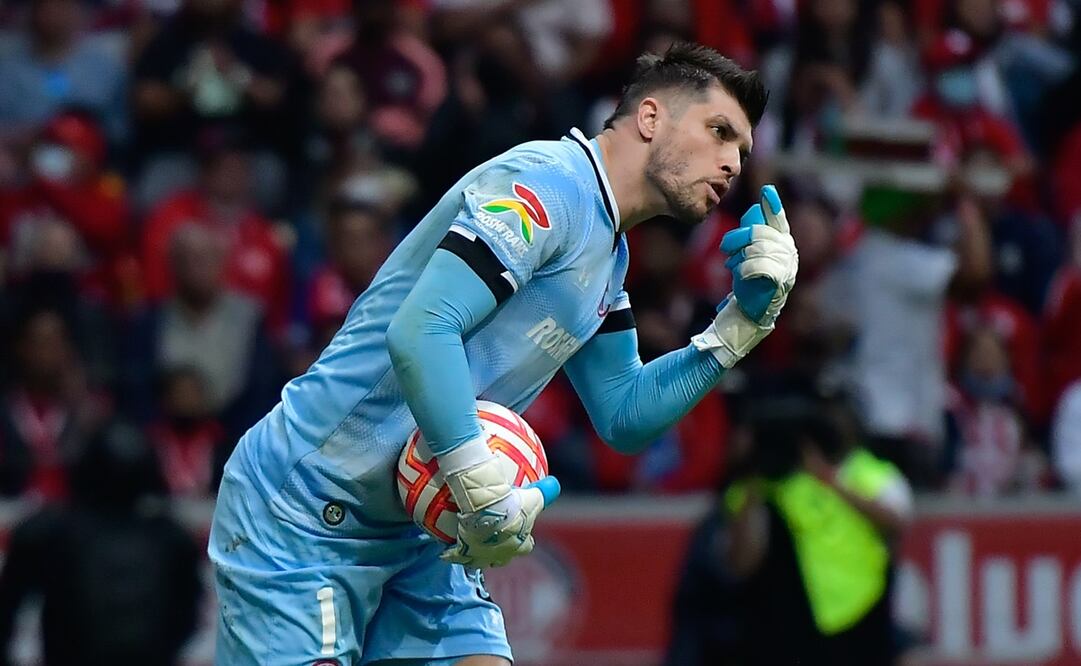 Tiago Volpi, portero del Toluca - FOTO: Imago7