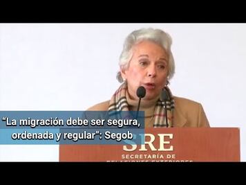 Segob: ”No hubo ningún incidente con migrantes”