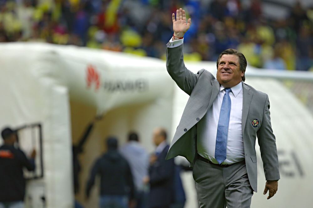 Imago7. Miguel Herrera durante el juego Semifinales de la Liga MX