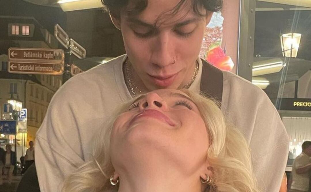 Ryan Muñiz, el hijo de Marc Anthony y su novia, Alexia Bobryk. Foto: Instagram @alexiabobryk