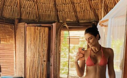 Aislinn Derbez festeja sus 34 años en bikini y soltera 