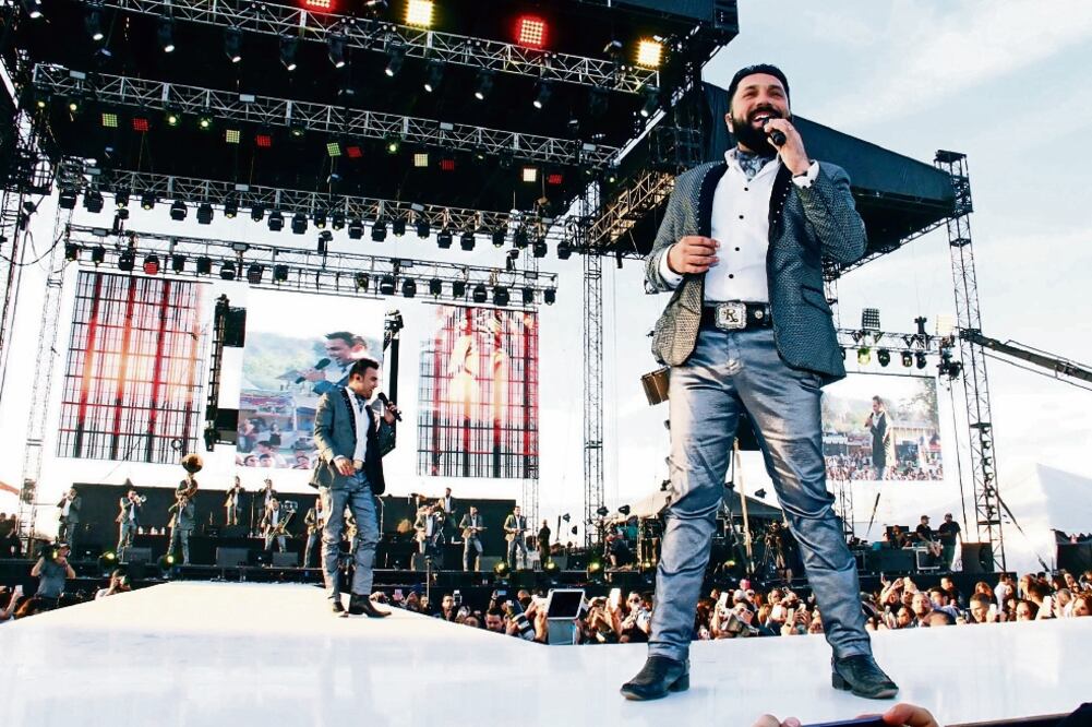 La banda destacó que se ha presentado en 49 de los 50 estados que tiene Estados Unidos. (JUAN MANUEL NAVARRO)