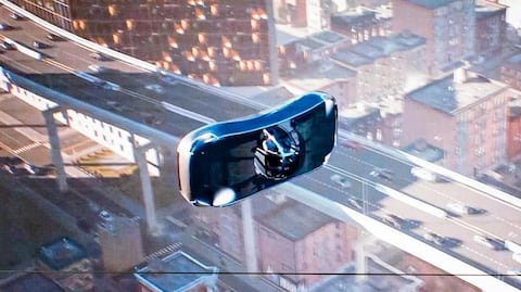 El auto que vuela cuando estás atorado en el tráfico