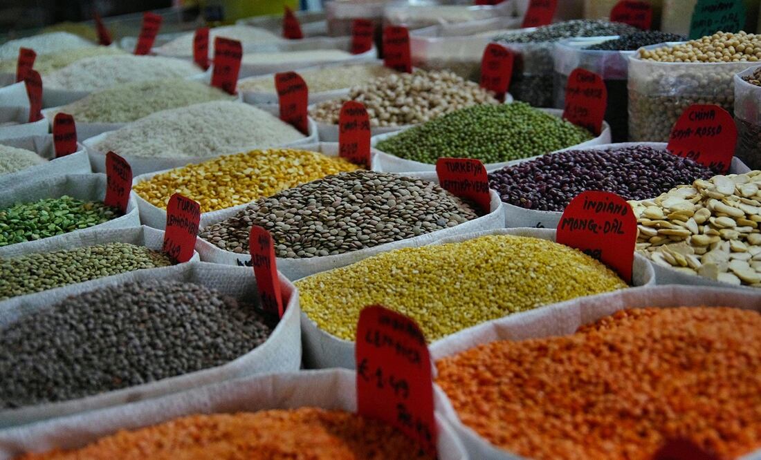 Los precios de los granos de la canasta básica. Foto: Pexels