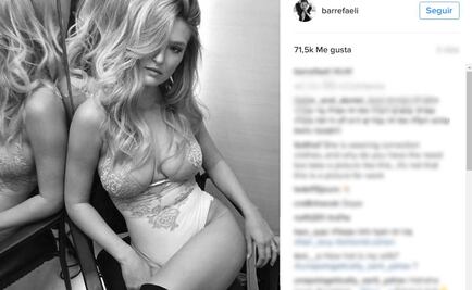 Bar Refaeli presume su figura tras dar a luz