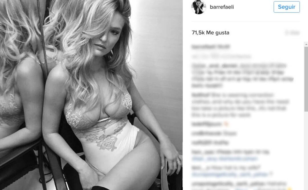 FOTO: Instagram/barrefaeli