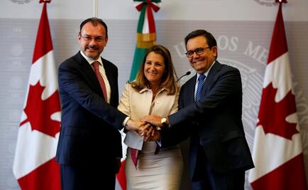 Canadian foreign minister meets with AMLO and Mexico officials